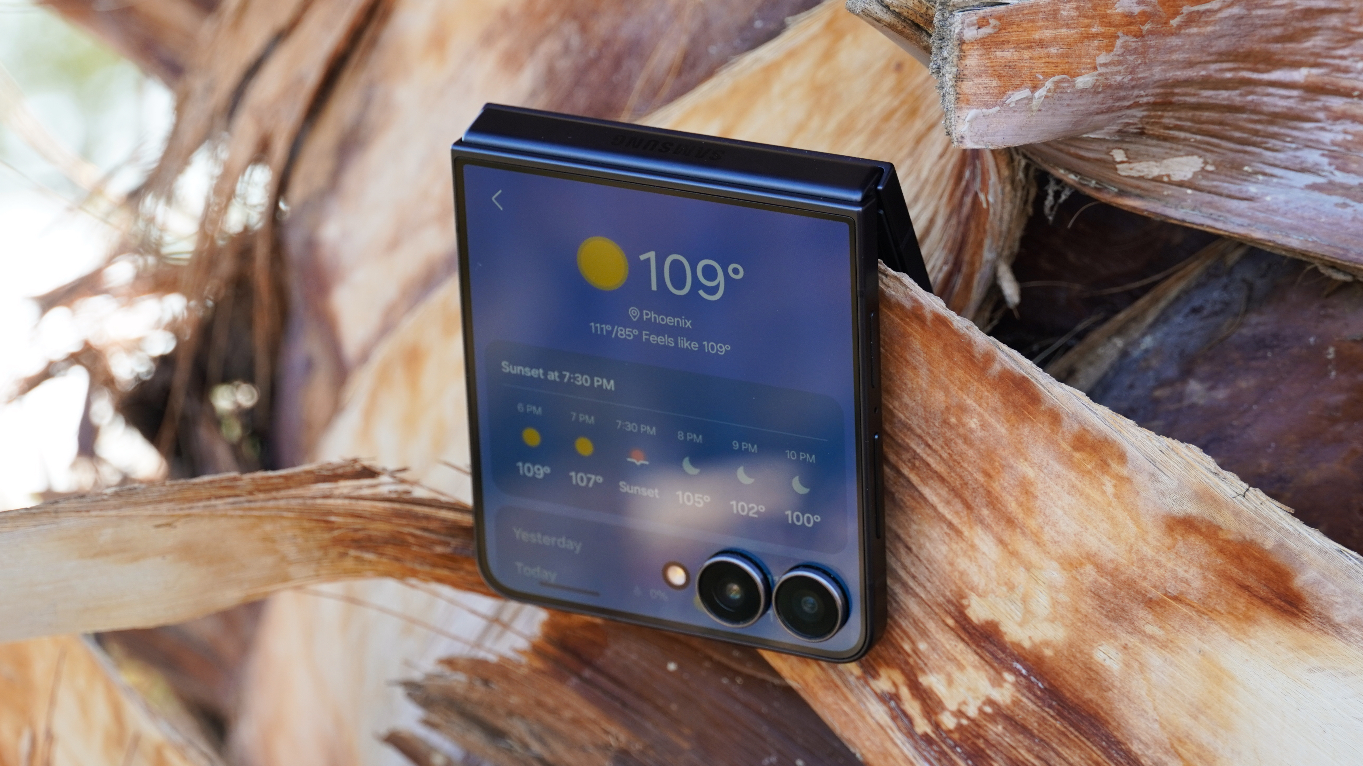 The Samsung Galaxy Z Flip 7.